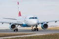 Austrian Airlines Airbus A319-112 Royalty Free Stock Photo
