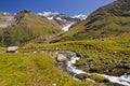 Austrian alps in Kaunertal Tirol