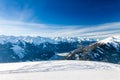 Austrian Alps near Kitzbuehel Royalty Free Stock Photo