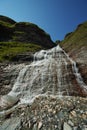 Austrian Alps Weitental cascade Royalty Free Stock Photo