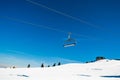 Austrian Alps in the winter