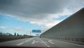 Austrian highway sign