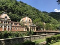 Austrian Imperial Baths from Baile Herculane Royalty Free Stock Photo