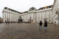 Austrian National Library located in the Neue Burg Wing of the Hofburg inj central Vienna