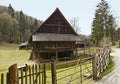 Austrian Open-Air museum Stuebing near Graz: Barn, Eggart near G Royalty Free Stock Photo