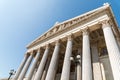 The Austrian Parliament Building (Parlamentsgebaude) in Vienna Royalty Free Stock Photo