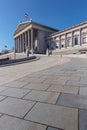 Austrian Parliament Building, Vienna, Austria Royalty Free Stock Photo