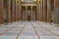 Austrian parliament hall of columns Royalty Free Stock Photo