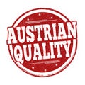 Austrian quality sign or stamp