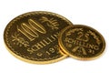 Austrian gold coins Royalty Free Stock Photo