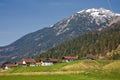 Austrian village Royalty Free Stock Photo