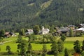 Austrian village Royalty Free Stock Photo