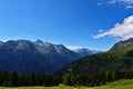 Austrian Alps panorama