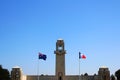 The austalian cemetery of the fisrt worldwar at villers bretonneux in picardy Royalty Free Stock Photo