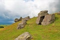 Norber erratics 1, Austwick, Yorkshire Dales, England Royalty Free Stock Photo