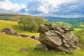 Norber erratics 9, Austwick, Yorkshire Dales, England Royalty Free Stock Photo