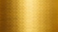 Golden hexagon pattern background with soft metallic gradient. Royalty Free Stock Photo