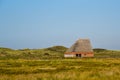 Authentic barn for sheep on the Wadden Island Texel, Holland Royalty Free Stock Photo