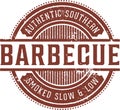 Authentic BBQ Restaurant Sign