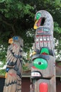 Authentic BC Totem Poles