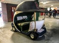 Authentic Boston Red Sox Bullpen Cart Royalty Free Stock Photo