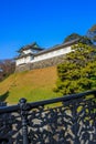 Authentic building in the territory by the Emperor palace of Japan. Royalty Free Stock Photo