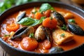 Cacciucco Seafood Stew Royalty Free Stock Photo