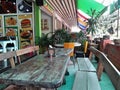 Authentic cafe on one of the quiet streets of Pattaya.