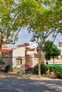 Authentic Catalan cozy streets in cities of Spain.