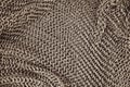 Authentic metal chainmail pattern background