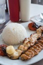 Authentic chicken chelo kabab