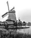 Authentic dutch landscape Royalty Free Stock Photo