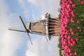 Authentic Dutch Windmill Royalty Free Stock Photo