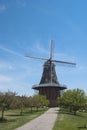 Authentic Dutch Windmill in Holland, Michigan Royalty Free Stock Photo