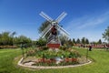 Authentic Dutch Windmill in Holland, Michigan Royalty Free Stock Photo