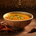 Authentic Goan-inspired Curried Lentils With A Photorealistic Twist