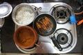 A Authentic Goan Meal, Fried Fish, Fish curry and white rice