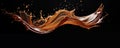 Authentic Highspeed Photography Immortalizes Swirling Liquid Chocolate