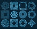 Ornate Aceh Traditional Design Elements Royalty Free Stock Photo