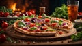 Authentic Italian pizza is a culinary masterpiece. The crust is thin and crispy