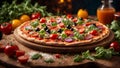 Authentic Italian pizza is a culinary masterpiece. The crust is thin and crispy