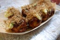 Authentic Japanese food: Takoyaki