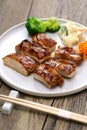 Authentic Japanese teriyaki chicken.