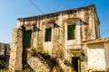 Authentic mediterranean buildings in Cretan town of Chania, island of Crete, Greece