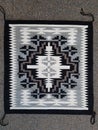 Authentic Navajo Rug Royalty Free Stock Photo