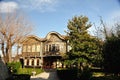 Authentic old house in plovdiv Royalty Free Stock Photo