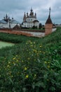 Authentic old Russian town Yuryev-Polsky. Royalty Free Stock Photo
