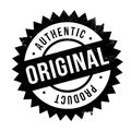 Authentic original product stamp