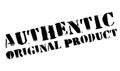 Authentic original product stamp Royalty Free Stock Photo