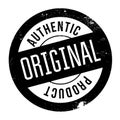 Authentic original product stamp Royalty Free Stock Photo